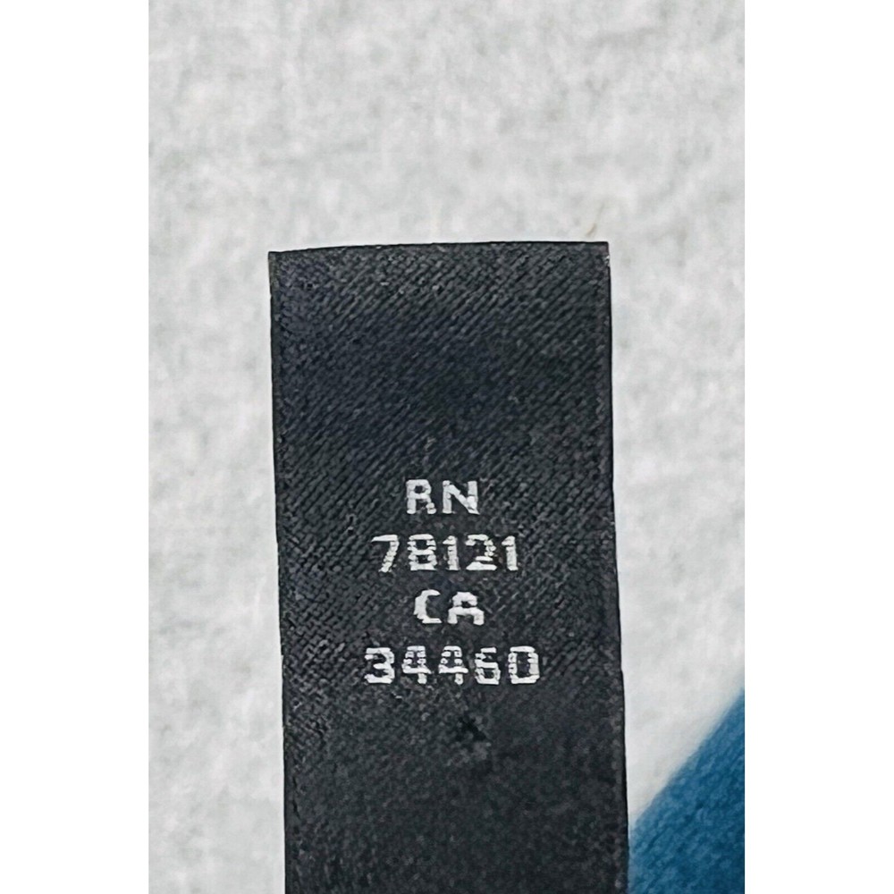 Eileen Fisher Tunic Sweater Womens XS Teal Italian Yarn V Neck Knit Pullover - Picture 13 of 14